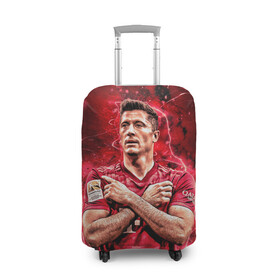 Чехол для чемодана 3D с принтом Левандовски Lewandowski 9 в городе Новоалтайск, 86% полиэфир, 14% спандекс | двустороннее нанесение принта, прорези для ручек и колес | 9 | ball | bayern | fc | fifa | footbal | lewandowski | munchen | pes | robert | soccer | бавария | левандовски | лига | мюнхен | мяч | мячик | поле | польша | роберт | спорт | форма | футбол | футболист | футбольная | футбольный | чемпион |