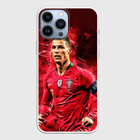 Чехол для iPhone 13 Pro Max с принтом Криштиану Роналду (Португалия) в городе Новоалтайск,  |  | Тематика изображения на принте: 7 | cr | cr7 | cristiano | fc | fifa | footbal | juventus | madrid | portugal | real | ronaldo | soccer | криштиану | лига | мяч | мячик | поле | португалия | роналду | спорт | форма | футбол | футболист | футбольная | футбольный | чемпион |
