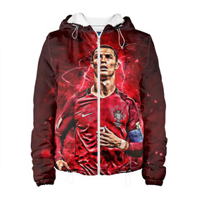 Женская куртка 3D с принтом Cristiano Ronaldo (Portugal) в городе Новоалтайск, ткань верха — 100% полиэстер, подклад — флис | прямой крой, подол и капюшон оформлены резинкой с фиксаторами, два кармана без застежек по бокам, один большой потайной карман на груди. Карман на груди застегивается на липучку | 7 | cr | cr7 | cristiano | fc | fifa | footbal | juventus | madrid | portugal | real | ronaldo | soccer | криштиану | лига | мяч | мячик | поле | португалия | роналду | спорт | форма | футбол | футболист | футбольная | футбольный | чемпион |
