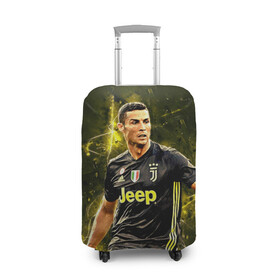 Чехол для чемодана 3D с принтом Cristiano Ronaldo (Juventus) в городе Новоалтайск, 86% полиэфир, 14% спандекс | двустороннее нанесение принта, прорези для ручек и колес | 7 | cr | cr7 | cristiano | fc | fifa | footbal | juventus | madrid | portugal | real | ronaldo | soccer | криштиану | лига | мяч | мячик | поле | португалия | роналду | спорт | форма | футбол | футболист | футбольная | футбольный | чемпион |