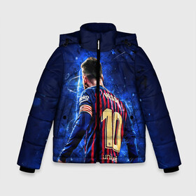Зимняя куртка для мальчиков 3D с принтом Leo Messi | Лео Месси | 10 в городе Новоалтайск, ткань верха — 100% полиэстер; подклад — 100% полиэстер, утеплитель — 100% полиэстер | длина ниже бедра, удлиненная спинка, воротник стойка и отстегивающийся капюшон. Есть боковые карманы с листочкой на кнопках, утяжки по низу изделия и внутренний карман на молнии. 

Предусмотрены светоотражающий принт на спинке, радужный светоотражающий элемент на пуллере молнии и на резинке для утяжки | 10 | argentina | barcelona | fc | fifa | footbal | leo | lionel | messi | soccer | аргентина | барселона | лео | лига | лионель | месси | мяч | мячик | поле | спорт | форма | футбол | футболист | футбольная | футбольный | чемпион
