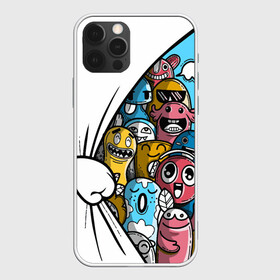 Чехол для iPhone 12 Pro Max с принтом Монстрики в городе Новоалтайск, Силикон |  | зубастики | инопланетное | мифические существа | монстры | приколы | существа