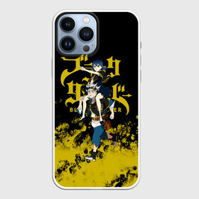 Чехол для iPhone 13 Pro Max с принтом Аста и Секре Сваллотейл в городе Новоалтайск,  |  | Тематика изображения на принте: asta | black bulls | black clover | quartet knights | yuno | акума | аниме | аста | блэк кловер | буракку куро:ба | демон | королевство клевера | король магов | лихт | магна | манга | пятилистник | черный бык | чёрный клев