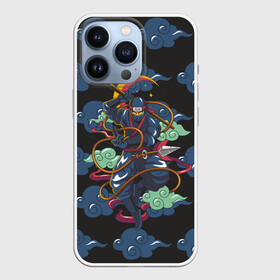 Чехол для iPhone 13 Pro с принтом Ниндзя в городе Новоалтайск,  |  | ninja | боевые искусства | ниндзя | ниндюцу | облака | отважные | паттерн | симоби но моно