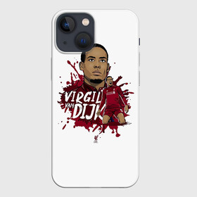 Чехол для iPhone 13 mini с принтом Вирджил Ван Дейк в городе Новоалтайск,  |  | lfc | вирджил | вирджил ван дейк | ливерпуль | лфс | футбол | футболист