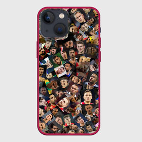 Чехол для iPhone 13 mini с принтом Лучшие футболисты мира в городе Новоалтайск,  |  | antoine griezmann | best | cristiano ronaldo | eden hazard | football | frenkie de jong | kylian mbapp | lionel messi | matthijs de ligt | mohamed salah | neymar jr | sadio mane | top 100 | футбол | футболисты