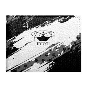 Обложка для студенческого билета с принтом IDIOT! Black Clover в городе Новоалтайск, натуральная кожа | Размер: 11*8 см; Печать на всей внешней стороне | asta | black bulls | black clover | quartet knights | yuno | акума | аниме | аста | блэк кловер | буракку куро:ба | демон | королевство клевера | король магов | лихт | магна | манга | пятилистник | черный бык | чёрный клев