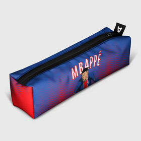 Пенал школьный 3D с принтом КИЛИАН МБАППЕ KYLIAN MBAPPE в городе Новоалтайск, 100% полиэстер | плотная ткань, застежка на молнии | Тематика изображения на принте: football | kylian mbapp | lottin | sport | килиан мбаппе | пари сен жермен | сборная франции. | спорт | футбол