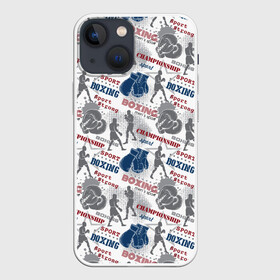 Чехол для iPhone 13 mini с принтом Бокс в городе Новоалтайск,  |  | boxing | fight club | mma | ufc | боевые искусства | боец | бои | бойцовский клуб | бокс | боксёр | борьба | воин | единоборства | кикбоксинг | майк тайсон | мма | муай тай | мухаммед али | рукопашный бой | сила