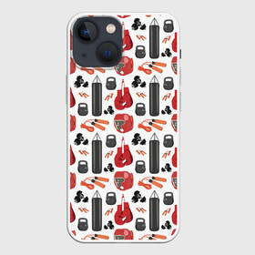 Чехол для iPhone 13 mini с принтом Бокс в городе Новоалтайск,  |  | boxing | fight club | mma | ufc | боевые искусства | боец | бои | бойцовский клуб | бокс | боксёр | борьба | воин | единоборства | кикбоксинг | майк тайсон | мма | муай тай | мухаммед али | рукопашный бой | сила