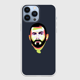 Чехол для iPhone 13 Pro Max с принтом Карим Бензема. Поп арт в городе Новоалтайск,  |  | Тематика изображения на принте: benzema | champion | football | form | karim | lyon | madrid | player | real | soccer | uniform | арт | бензема | карим | легенда | лион | мадрид | поп | реал | форма | футбол | футбола | футболист | чемпион