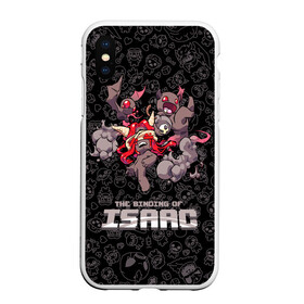 Чехол для iPhone XS Max матовый с принтом The Binding of Isaac в городе Новоалтайск, Силикон | Область печати: задняя сторона чехла, без боковых панелей | Тематика изображения на принте: 2d | the binding of isaac | жертвоприношение исаака | игра | компьютерная