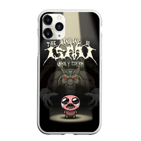 Чехол для iPhone 11 Pro Max матовый с принтом The Binding of Isaac в городе Новоалтайск, Силикон |  | 2d | the binding of isaac | жертвоприношение исаака | игра | компьютерная