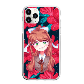 Чехол для iPhone 11 Pro Max матовый с принтом Моника в цветах в городе Новоалтайск, Силикон |  | Тематика изображения на принте: anime | flower | game | games | monika | natsuki | sayori | yuri | аниме | визуальный роман | доки доки | игра | игры | литературный клуб | моника | нацуки | саёри | цветы | юри