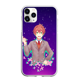 Чехол для iPhone 11 Pro Max матовый с принтом Protagonist в городе Новоалтайск, Силикон |  | anime | game | games | monika | natsuki | sayori | yuri | аниме | визуальный роман | доки доки | игра | игры | литературный клуб | моника | нацуки | саёри | юри