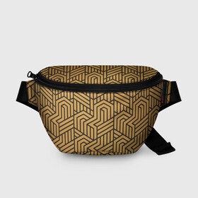 Поясная сумка 3D с принтом ВЕЛИКИЙ ГЕТСБИ LUXERY VINTAGE в городе Новоалтайск, 100% полиэстер | плотная ткань, ремень с регулируемой длиной, внутри несколько карманов для мелочей, основное отделение и карман с обратной стороны сумки застегиваются на молнию | 3d | 3d плиты | 3д | 3д плиты | 3д текстура | 3д узор | luxery | вектор | великий гетсби | винтаж | винтажная роскошь | гетсби | золото | лакшери | медь | паттерн | ретро | рисунок | роскошь | текстура | узор