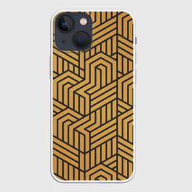 Чехол для iPhone 13 mini с принтом ВЕЛИКИЙ ГЕТСБИ LUXERY VINTAGE в городе Новоалтайск,  |  | 3d | 3d плиты | 3д | 3д плиты | 3д текстура | 3д узор | luxery | вектор | великий гетсби | винтаж | винтажная роскошь | гетсби | золото | лакшери | медь | паттерн | ретро | рисунок | роскошь | текстура | узор