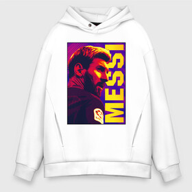 Мужское худи Oversize хлопок с принтом ЛИОНЕЛЬ МЕССИ / LIONEL MESSI в городе Новоалтайск, френч-терри — 70% хлопок, 30% полиэстер. Мягкий теплый начес внутри —100% хлопок | боковые карманы, эластичные манжеты и нижняя кромка, капюшон на магнитной кнопке | argentina | barcelona | football | lionel andrs messi | sport | uefa | аргентина | барселона | лионель месси | спорт | уефа. | футбол