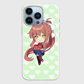 Чехол для iPhone 13 Pro с принтом Chibi Monika в городе Новоалтайск,  |  | ddlc | doki doki literature club | monika | моника