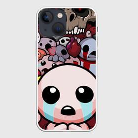 Чехол для iPhone 13 mini с принтом The Binding of Isaac в городе Новоалтайск,  |  | the binding of isaac | айзек | аркады | жертвоприношение айзека | жертвоприношение исаака | исаак | логотипы игр | монстры | персонажи игр