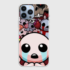 Чехол для iPhone 13 Pro Max с принтом The Binding of Isaac в городе Новоалтайск,  |  | the binding of isaac | айзек | аркады | жертвоприношение айзека | жертвоприношение исаака | исаак | логотипы игр | монстры | персонажи игр