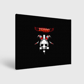 Холст прямоугольный с принтом The Binding of Isaac Skull в городе Новоалтайск, 100% ПВХ |  | skull | the binding of isaac | айзек | аркады | жертвоприношение айзека | жертвоприношение исаака | исаак | крест | логотипы игр | монстры | персонажи игр | череп