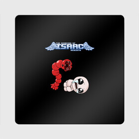 Магнит виниловый Квадрат с принтом The Binding of Isaac monster в городе Новоалтайск, полимерный материал с магнитным слоем | размер 9*9 см, закругленные углы | Тематика изображения на принте: the binding of isaac | айзек | аркады | жертвоприношение айзека | жертвоприношение исаака | исаак | логотипы игр | монстры | персонажи игр