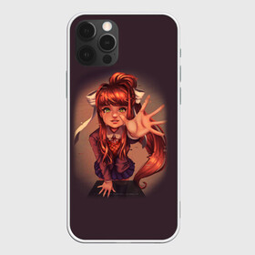 Чехол для iPhone 12 Pro Max с принтом Моника. (Monika) в городе Новоалтайск, Силикон |  | Тематика изображения на принте: anime | doki doki literature club | monika | natsuki | sayori | yuri | аниме | доки доки | доки доки литературный клуб | моника | нацуки | саёри | юри