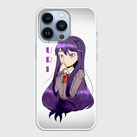 Чехол для iPhone 13 Pro с принтом Doki Doki YURI в городе Новоалтайск,  |  | Тематика изображения на принте: anime | doki doki literature club | monika | natsuki | sayori | yuri | аниме | доки доки | доки доки литературный клуб | моника | нацуки | саёри | юри