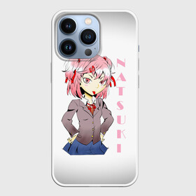 Чехол для iPhone 13 Pro с принтом Doki Doki NATSUKI в городе Новоалтайск,  |  | Тематика изображения на принте: anime | doki doki literature club | monika | natsuki | sayori | yuri | аниме | доки доки | доки доки литературный клуб | моника | нацуки | саёри | юри