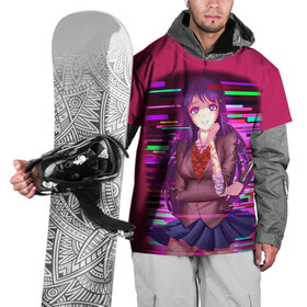 Накидка на куртку 3D с принтом Literature Club Юри (Yuri) в городе Новоалтайск, 100% полиэстер |  | anime | doki doki literature club | monika | natsuki | sayori | yuri | аниме | доки доки | доки доки литературный клуб | моника | нацуки | саёри | юри