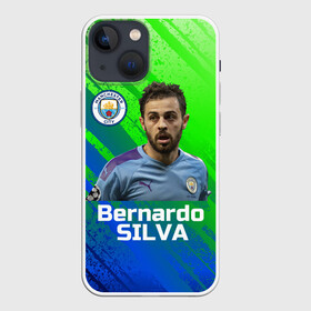 Чехол для iPhone 13 mini с принтом Silva Bernardo Манчестер Сити в городе Новоалтайск,  |  | manchester city | бернарду силва | манчестер сити | сборная португалии | футбол | футболист