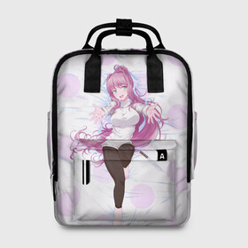 Женский рюкзак 3D с принтом Doki Doki | Monika | Моника в городе Новоалтайск, 100% полиэстер | лямки с регулируемой длиной, сверху ручки, чтобы рюкзак нести как сумку. Основное отделение закрывается на молнию, как и внешний карман. Внутри два дополнительных кармана, один из которых закрывается на молнию. По бокам два дополнительных кармашка, куда поместится маленькая бутылочка
 | ahegao | club | doki | game | girl | girls | japan | literature | monika | natsuki | sayori | senpai | waifu | yuri | аниме | ахегао | вайфу | девушка | игра | манга | ми | мими | моника | нацуки | няшка | няшная | саери | семпай | сенпай | т