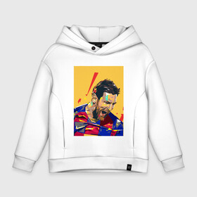Детское худи Oversize хлопок с принтом Super Messi в городе Новоалтайск, френч-терри — 70% хлопок, 30% полиэстер. Мягкий теплый начес внутри —100% хлопок | боковые карманы, эластичные манжеты и нижняя кромка, капюшон на магнитной кнопке | argentina | barca | barcelona | football | lionel | messi | spain | sport | аргентина | барса | барселона | гол | золотой мяч | игрок | испания | камп ноу | лионель | месси | мяч | спорт | тренер | футбол | чемпион |