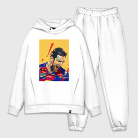 Мужской костюм хлопок OVERSIZE с принтом Super Messi в городе Новоалтайск,  |  | argentina | barca | barcelona | football | lionel | messi | spain | sport | аргентина | барса | барселона | гол | золотой мяч | игрок | испания | камп ноу | лионель | месси | мяч | спорт | тренер | футбол | чемпион |