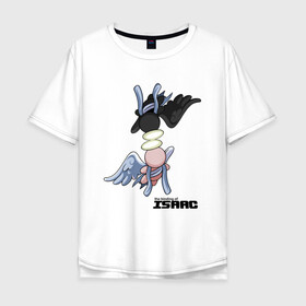 Мужская футболка хлопок Oversize с принтом Angels The Binding of isaac в городе Новоалтайск, 100% хлопок | свободный крой, круглый ворот, “спинка” длиннее передней части | binding | gabriel | isaac | monsters | uriel | гавриил | исаак | монстры | уриил