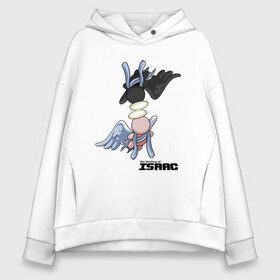 Женское худи Oversize хлопок с принтом Angels The Binding of isaac в городе Новоалтайск, френч-терри — 70% хлопок, 30% полиэстер. Мягкий теплый начес внутри —100% хлопок | боковые карманы, эластичные манжеты и нижняя кромка, капюшон на магнитной кнопке | binding | gabriel | isaac | monsters | uriel | гавриил | исаак | монстры | уриил
