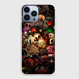 Чехол для iPhone 13 Pro Max с принтом Кошмар Исаака в городе Новоалтайск,  |  | Тематика изображения на принте: binding | game | games | hell | isaac | the binding of isaac | ад | жертвоприношение исаака | игра | игры | исаак