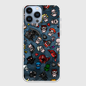 Чехол для iPhone 13 Pro Max с принтом Узор Исаака в городе Новоалтайск,  |  | Тематика изображения на принте: binding | game | games | hell | isaac | the binding of isaac | ад | жертвоприношение исаака | игра | игры | исаак