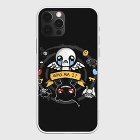 Чехол для iPhone 12 Pro Max с принтом Who am i в городе Новоалтайск, Силикон |  | binding | game | games | hell | isaac | the binding of isaac | ад | жертвоприношение исаака | игра | игры | исаак