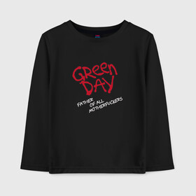 Детский лонгслив хлопок с принтом Green Day Unicorn в городе Новоалтайск, 100% хлопок | круглый вырез горловины, полуприлегающий силуэт, длина до линии бедер | billie joe armstrong | green day | punk | rock | unicorn | билли джо | грин дей | панк | рок