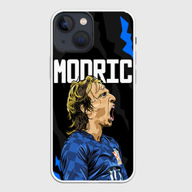 Чехол для iPhone 13 mini с принтом ЛУКА МОДРИЧ   СБОРНАЯ ХОРВАТИИ в городе Новоалтайск,  |  | football | luka modric | real madrid. | sport | лука модрич | реал мадрид | сборная хорватии | спорт | футбол