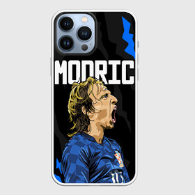 Чехол для iPhone 13 Pro Max с принтом ЛУКА МОДРИЧ   СБОРНАЯ ХОРВАТИИ в городе Новоалтайск,  |  | Тематика изображения на принте: football | luka modric | real madrid. | sport | лука модрич | реал мадрид | сборная хорватии | спорт | футбол