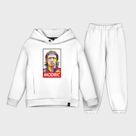 Детский костюм хлопок Oversize с принтом ЛУКА МОДРИЧ   ПОРТРЕТ в городе Новоалтайск,  |  | football | luka modric | real madrid | sport | лука модрич | портрет. | реал мадрид | сборная хорватии | спорт | футбол
