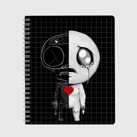 Тетрадь с принтом Isaac The Binding of Isaac в городе Новоалтайск, 100% бумага | 48 листов, плотность листов — 60 г/м2, плотность картонной обложки — 250 г/м2. Листы скреплены сбоку удобной пружинной спиралью. Уголки страниц и обложки скругленные. Цвет линий — светло-серый
 | Тематика изображения на принте: afterbirth | afterbirth+ | isaac | rebirth | repentance | tboi | the binding of isaac | айзек | репетанс | тбои
