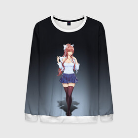 Мужской свитшот 3D Doki Doki Literature Club Monika (Z): в городе Новоалтайск, 100% полиэстер с мягким внутренним слоем | круглый вырез горловины, мягкая резинка на манжетах и поясе, свободная посадка по фигуре | doki doki | doki doki literature club | monika | natsuki | sayori | team salvato | yuri | доки | доки доки | литературный клуб | моника | нацуки | саёри | тук тук | юри