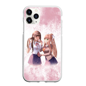 Чехол для iPhone 11 Pro матовый с принтом Doki Doki Literature Club Monika и Yuri (Z) в городе Новоалтайск, Силикон |  | Тематика изображения на принте: doki doki | doki doki literature club | monika | natsuki | sayori | team salvato | yuri | доки | доки доки | литературный клуб | моника | нацуки | саёри | юри