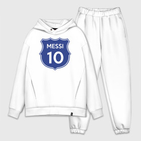 Мужской костюм хлопок OVERSIZE с принтом Lionel Messi 10 в городе Новоалтайск,  |  | argentina | barca | barcelona | fc barcelona | lionel messi | spain | sport | uefa | аргентина | барса | барселона | золотой мяч | игрок | испания | камп ноу | лео месси | лионель месси | мяч | спорт | тренер | уефа 