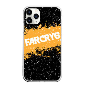 Чехол для iPhone 11 Pro Max матовый с принтом Far Cry 6 в городе Новоалтайск, Силикон |  | far cry 6 | игра | капли | лого | надпись | снег | частицы