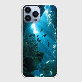 Чехол для iPhone 13 Pro Max с принтом Коралловые рыбки в городе Новоалтайск,  |  | Тематика изображения на принте: коралловые | кораллы | море | морские обитатели | океан | подводный мир | рыбки